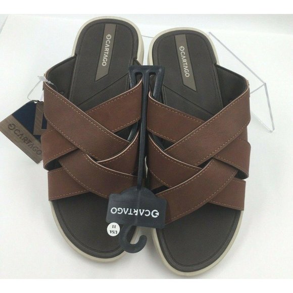 Cartago Valencia Sandals Brown Criss Cross Sandals main image 7